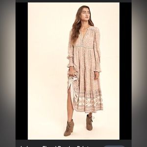 In the loom dress from Bohme. Very beautiful bohemian style